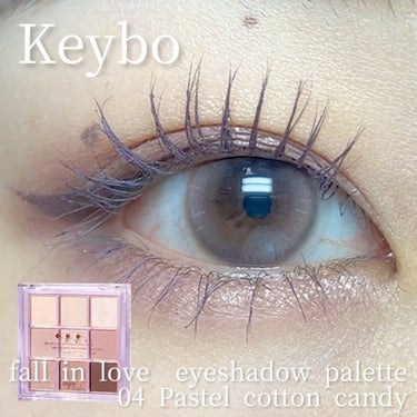 KEYBO FALL IN LOVE SHADOW PALETTE/keybo/パウダーアイシャドウを使ったクチコミ（1枚目）