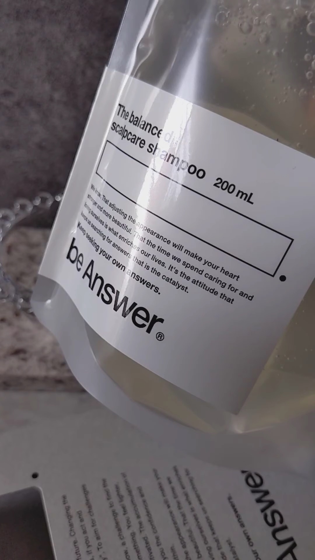 スカルプケアシャンプー/ビーアンサー/市販シャンプーを使ったクチコミ（1枚目）