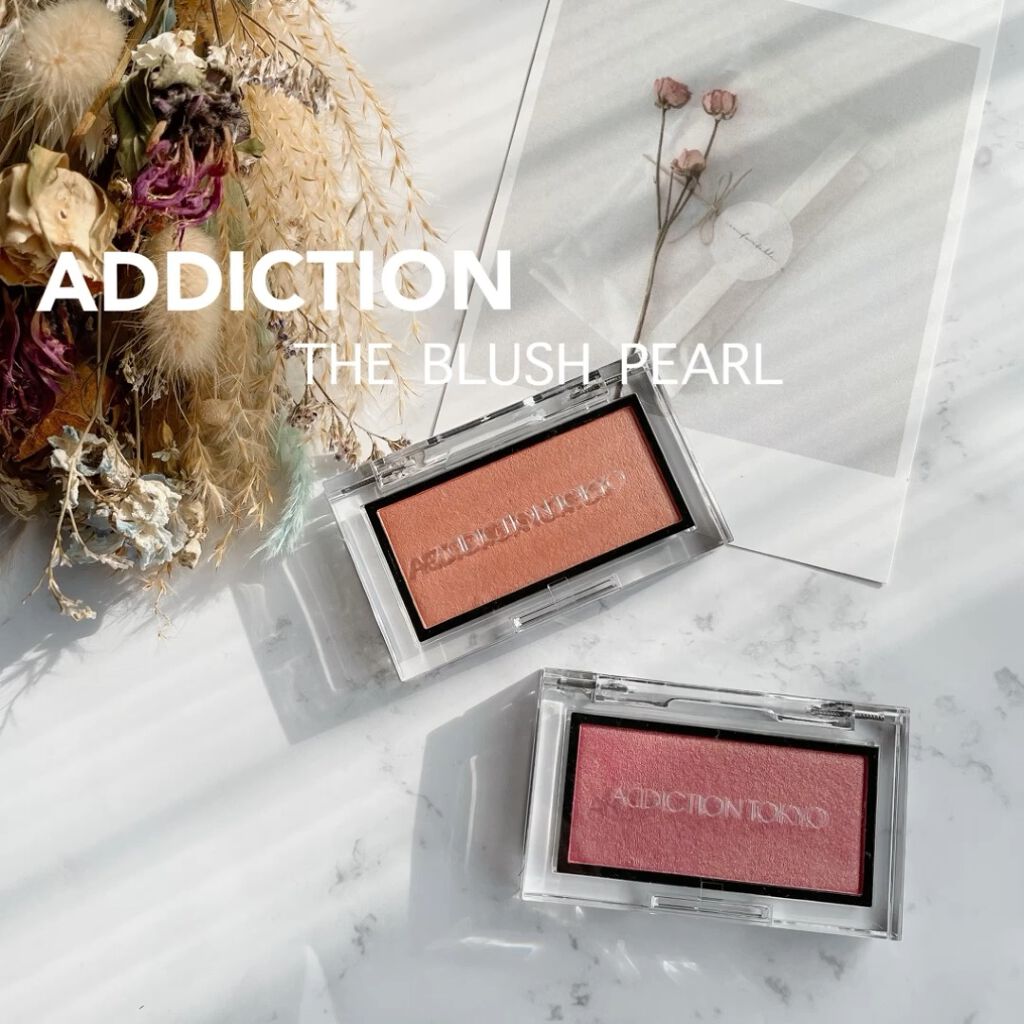 アディクション ザ ブラッシュ パール 001P Nudist Beach/ADDICTION/パウダーチークを使ったクチコミ（1枚目）