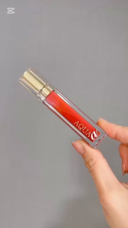 アクア アルファ ティントグロス/ラシーヌラボ/リップグロスの人気ショート動画