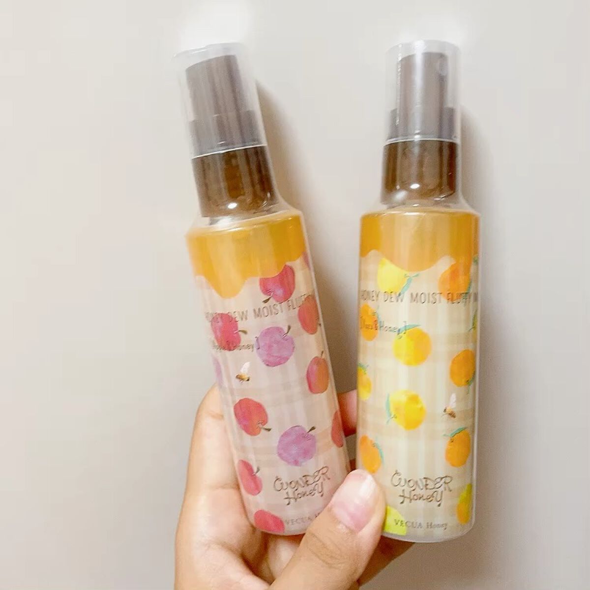 ワンダーハニー やさしく潤うふわふわミスト /VECUA Honey/ミスト状化粧水の動画クチコミ1つ目