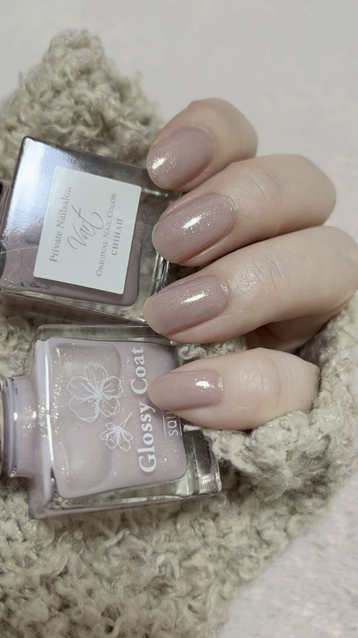 グロッシーコート/スキューズミー/オールインワンネイルを使ったクチコミ（1枚目）