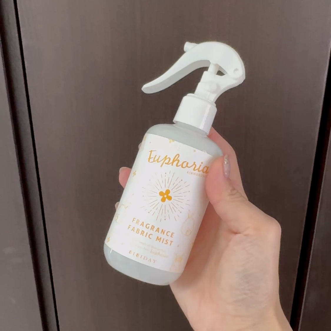 ユーフォリア・キンモクセイファブリックミスト/BIBIDAY/ファブリックミストの動画クチコミ5つ目