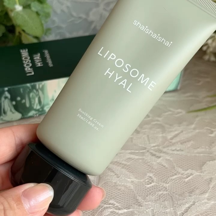 リポソームヒアルスージングクリーム/shaishaishai/フェイスクリームを使ったクチコミ（3枚目）