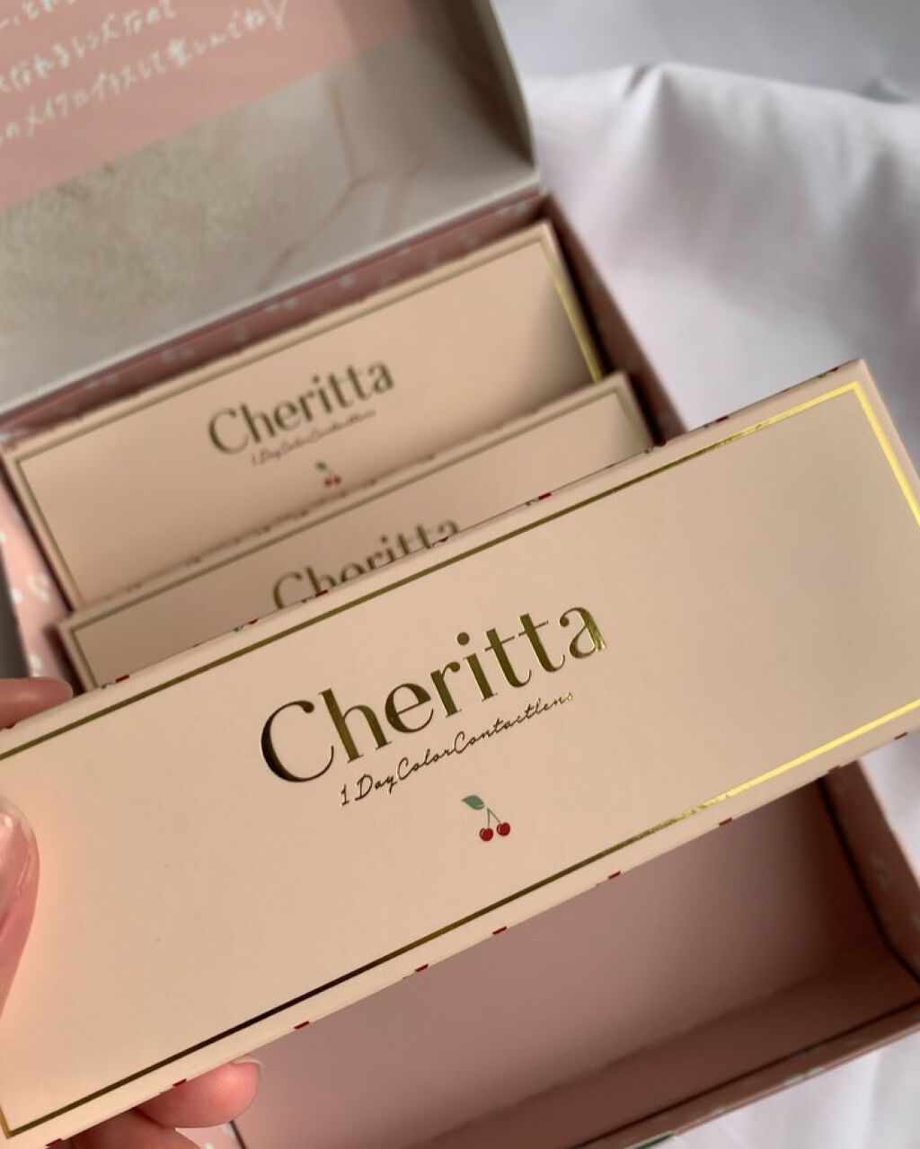 Cheritta 1day/Cheritta/ワンデー（１DAY）カラコンを使ったクチコミ（1枚目）