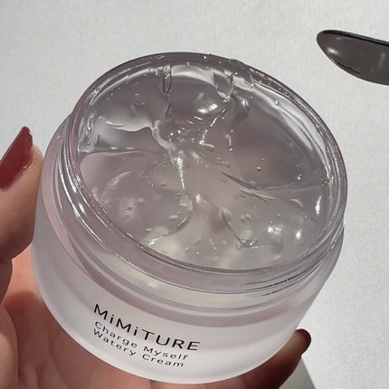 ミミチュール チャージマイセルフウォータリークリーム/クラブ/フェイスクリームを使ったクチコミ(3枚目)