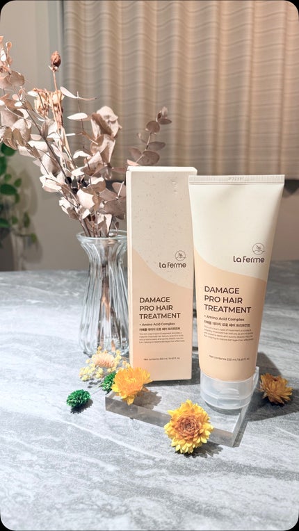 ラフェルムダメージ プロ ヘアトリートメント/Laferme/洗い流すヘアトリートメントの人気ショート動画