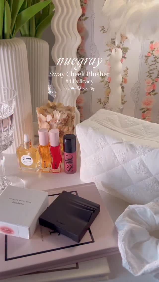 スウェイチークブラッシャー/nuegray/ジェル・クリームチークの動画クチコミ4つ目