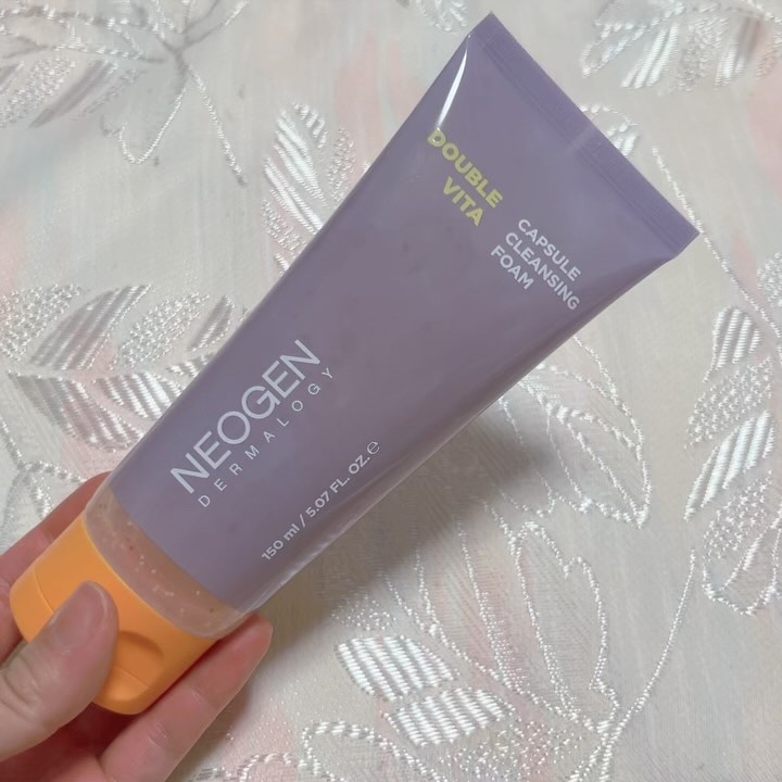 ダブルビタカプセルクレンジングフォーム/NEOGEN/洗顔フォームの動画クチコミ2つ目