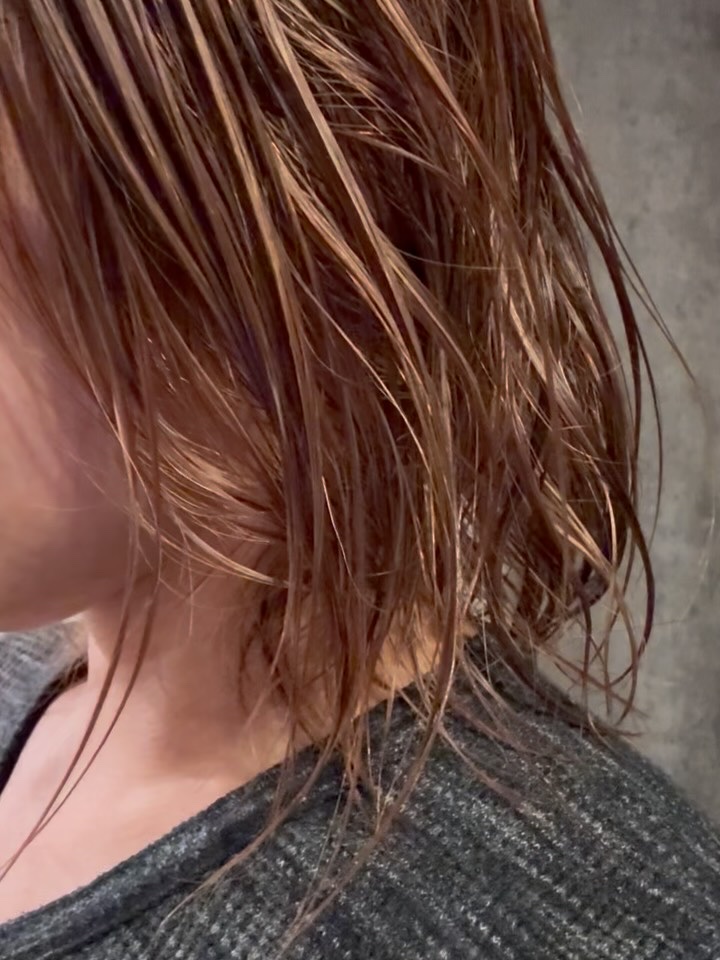 ストレートスリックヘアミルク/narka/ヘアミルクを使ったクチコミ（3枚目）