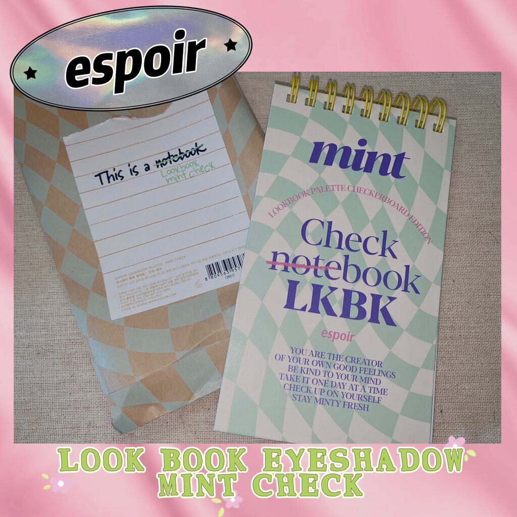 22S/Sルックブック ミントチェック/espoir/アイシャドウパレットの動画クチコミ5つ目