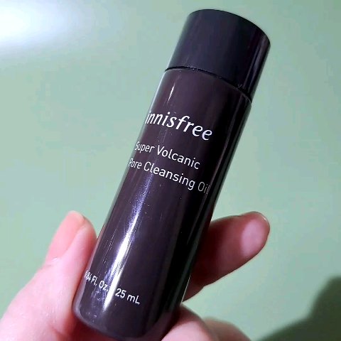 スーパーヴォルカニック ポア クレンジングオイル/innisfree/オイルクレンジングの動画クチコミ1つ目