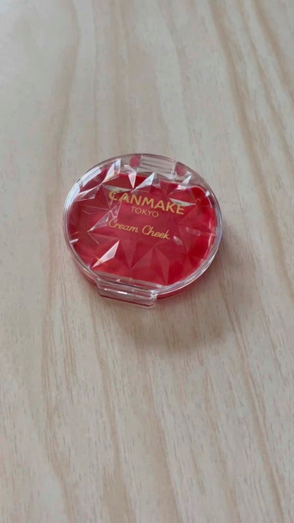 クリームチーク/キャンメイク/ジェル・クリームチークの人気ショート動画