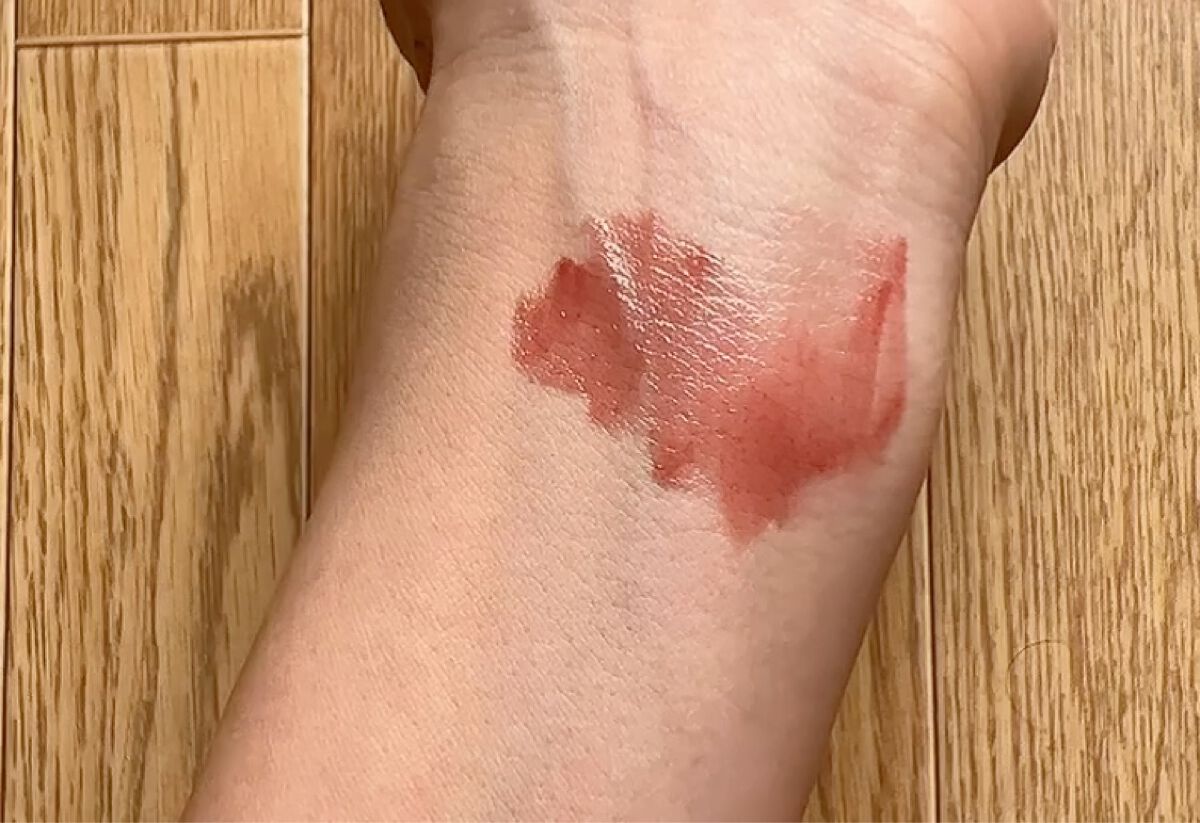 ジューシーラスティングティント/rom&nd/リップティントを使ったクチコミ（3枚目）