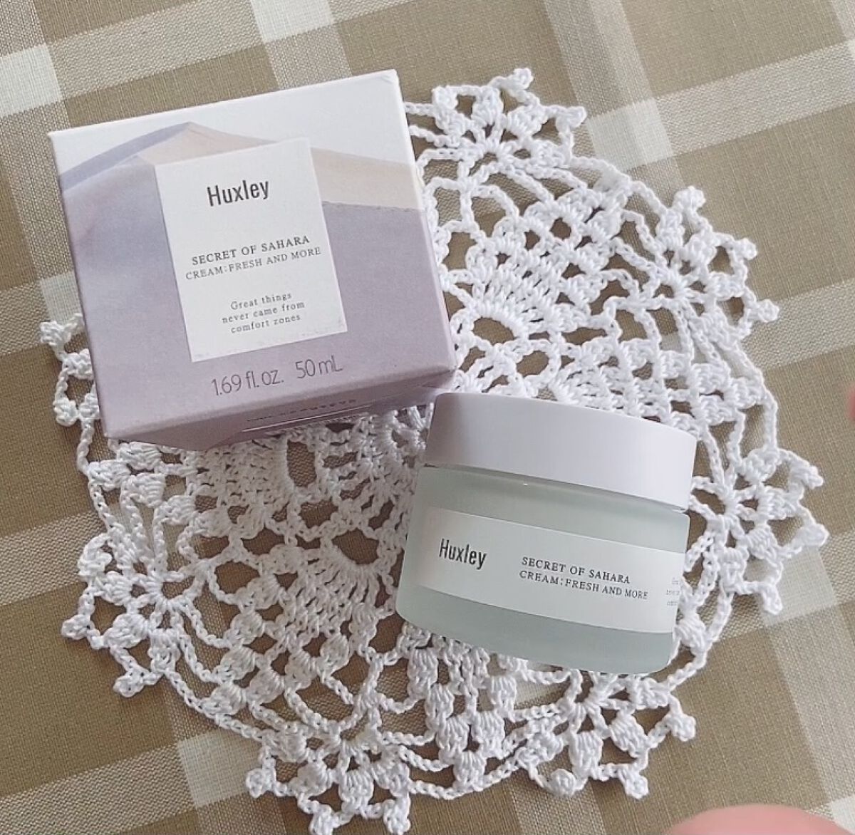 クリーム；フレッシュアンドモア/Huxley/フェイスクリームを使ったクチコミ（1枚目）