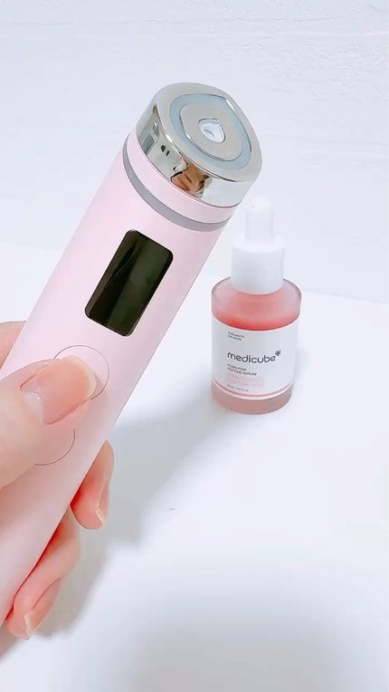 メディキューブAGE-R 美顔器 ピンク セット AGE-R ブースタープロ ピンク / MEDICUBE(メディキューブ) | LIPS