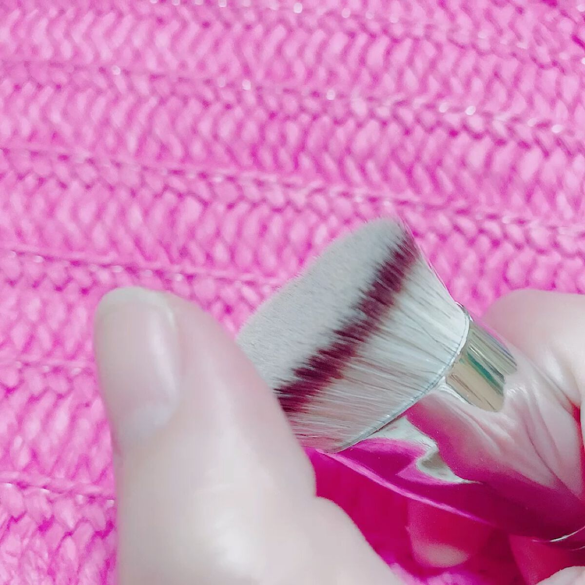 マルチファンデブラシ /ロージーローザ/メイクブラシを使ったクチコミ（2枚目）