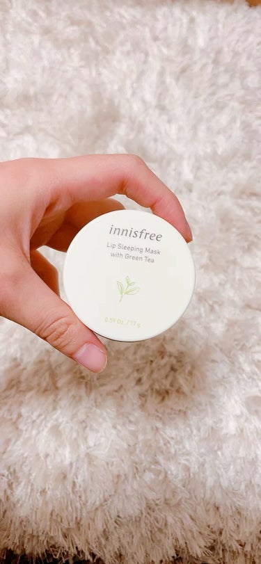 グリーンティー リップスリーピングマスク/innisfree/リップケア・リップクリームを使ったクチコミ（1枚目）