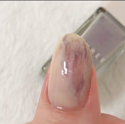 グロッシーコート/スキューズミー/オールインワンネイルを使ったクチコミ(3枚目)