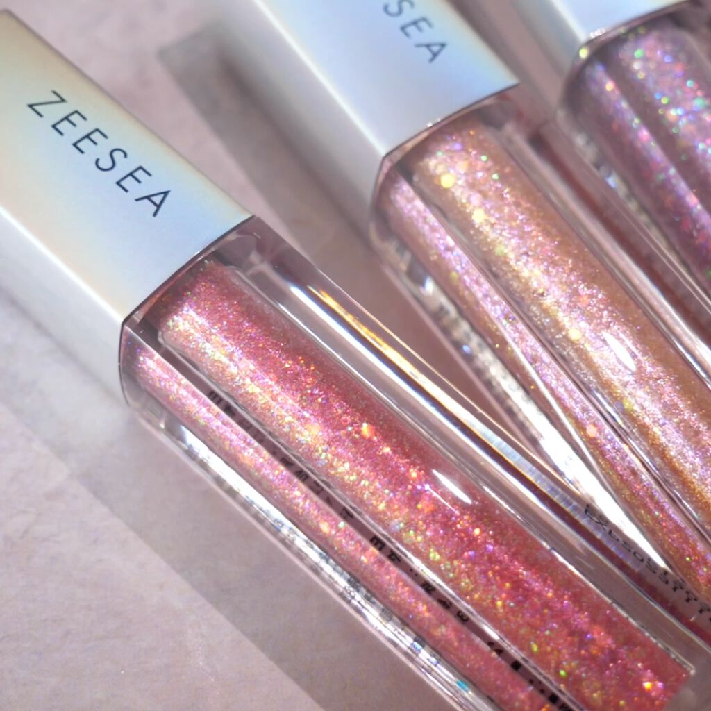 ダイヤモンドシリーズ 星空リキッドアイシャドウ/ZEESEA/リキッドアイシャドウを使ったクチコミ（2枚目）