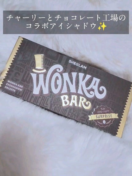 WONKA BAR EYESHADOW PALETTE/SHEGLAM/アイシャドウパレットの人気ショート動画