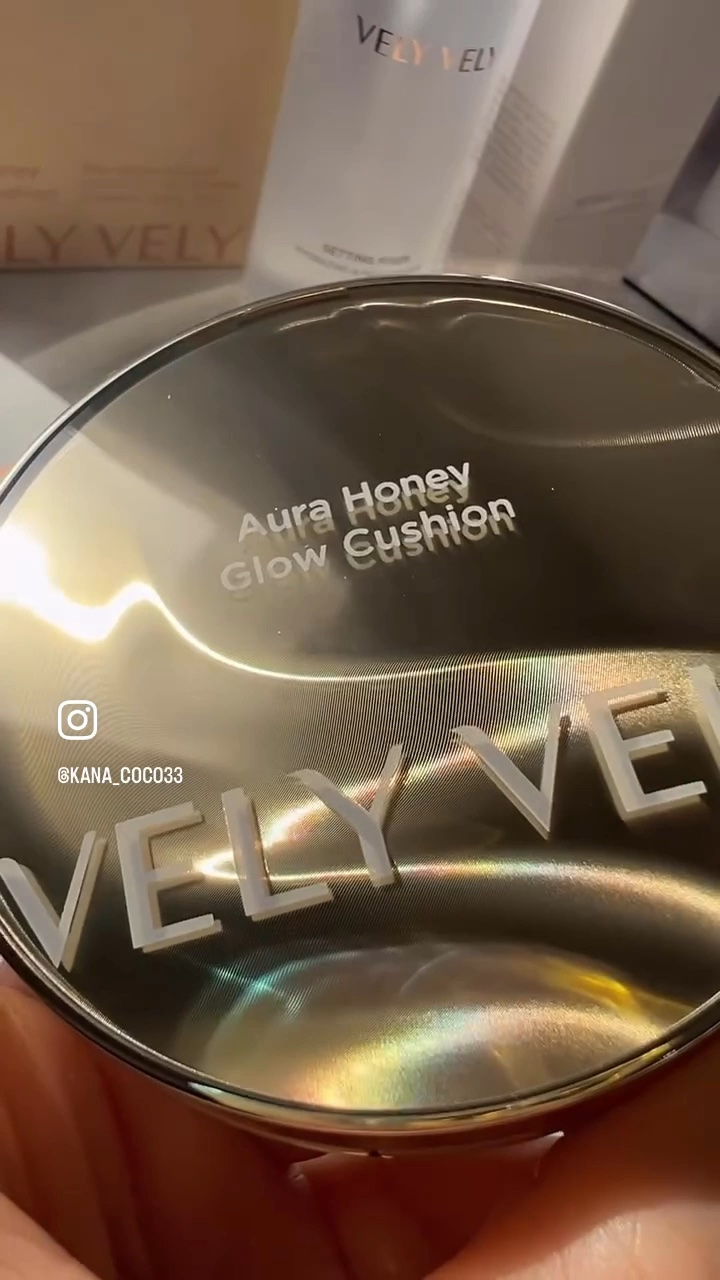 はちみつツヤ肌クッションファンデ/VELY VELY/クッションファンデーションの人気ショート動画