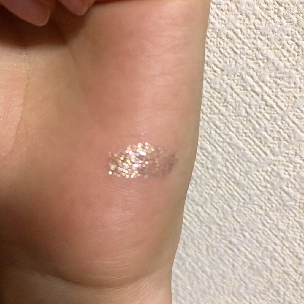 リキッド グリッター シャドウ/rom&nd/グリッターを使ったクチコミ（2枚目）