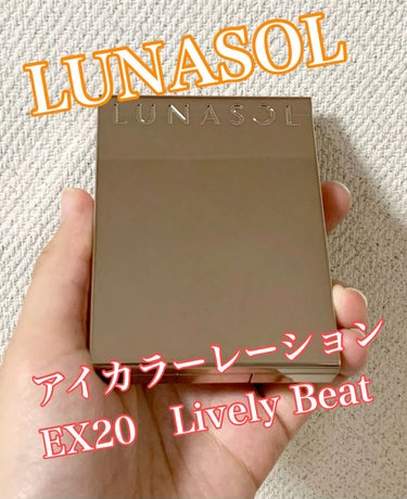 アイカラーレーション/LUNASOL/アイシャドウパレットを使ったクチコミ（1枚目）