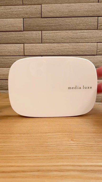 パウダーファンデーション/media luxe/パウダーファンデーションの動画クチコミ3つ目