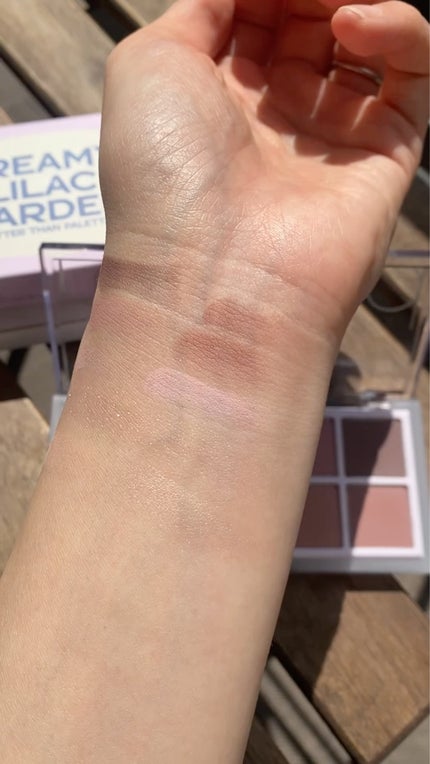 ベターザンパレット/rom&nd/アイシャドウパレットを使ったクチコミ(6枚目)