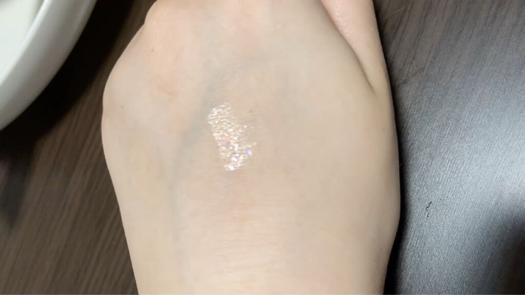 リキッド グリッター シャドウ/rom&nd/グリッターを使ったクチコミ（2枚目）