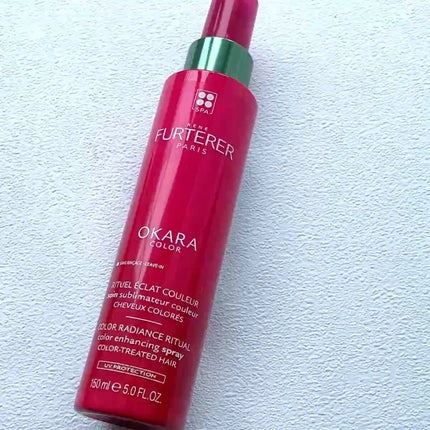 オカラカラー プロテクトスプレー/ルネ フルトレール/ヘアスプレーの人気ショート動画