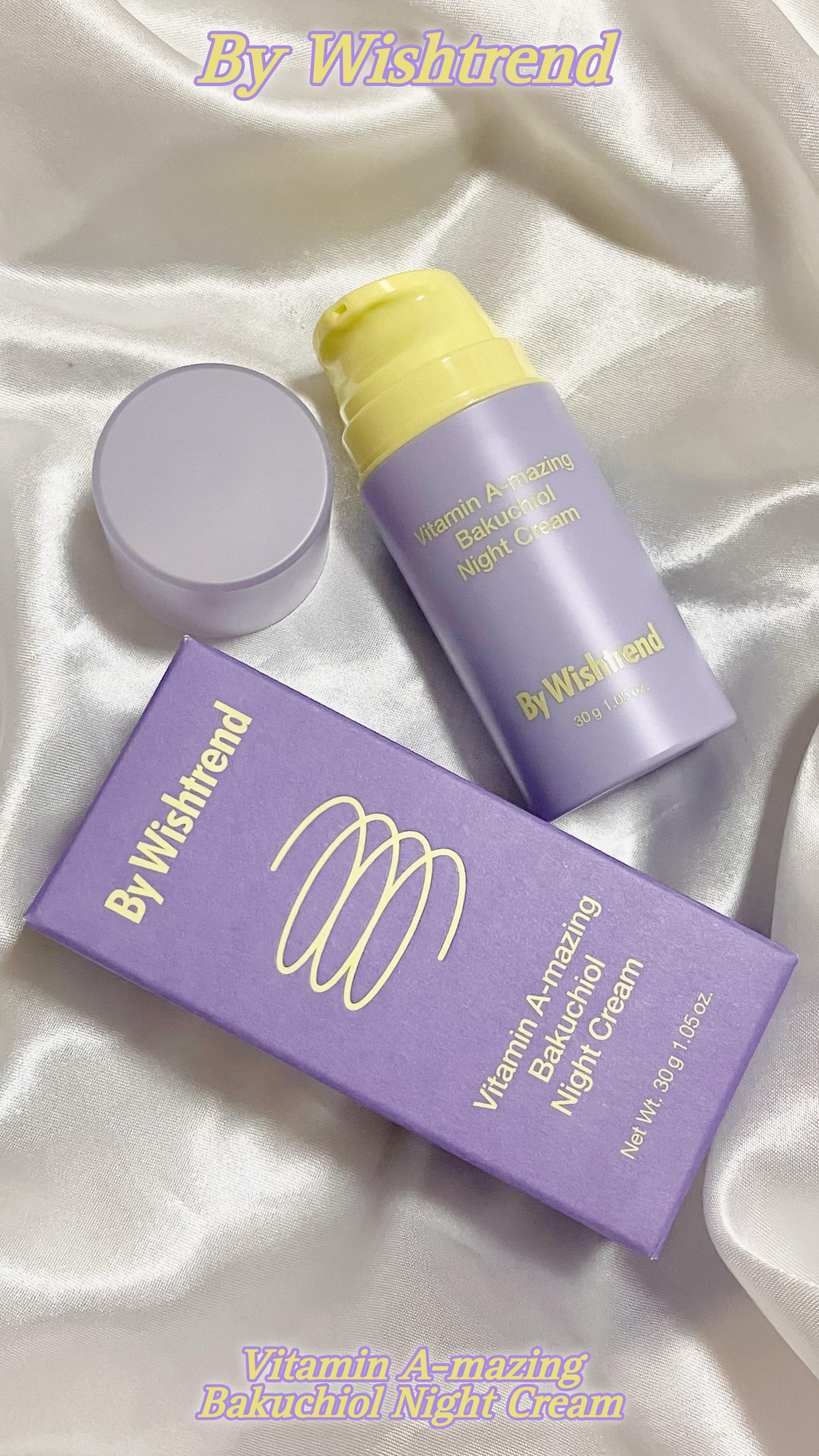 ビタミンA-mazingバクチオールナイトクリーム/By Wishtrend/フェイスクリームの人気ショート動画