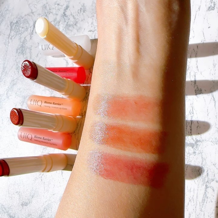バイオームバリアメルティングモイスチャーリップバーム/UIQ/リップバームを使ったクチコミ（3枚目）