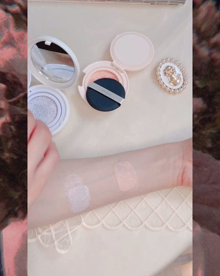 トーンアップ CC クッション ファンデーション/iMPREA/クッションファンデーションを使ったクチコミ(2枚目)