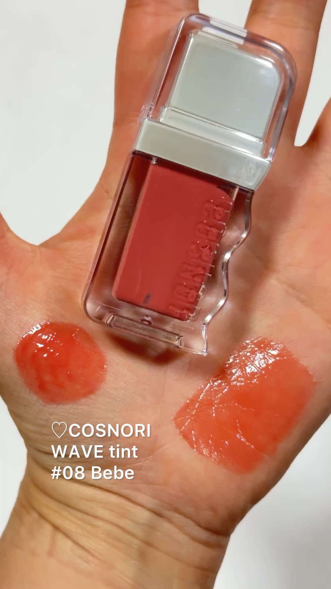フローウェーブティント/COSNORI/リップティントを使ったクチコミ（1枚目）