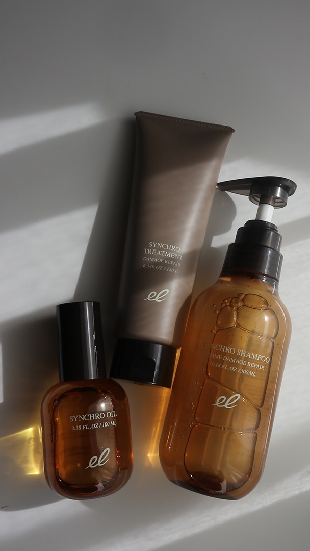 シンクロオイル/ELECTRON/ヘアオイルの動画クチコミ3つ目