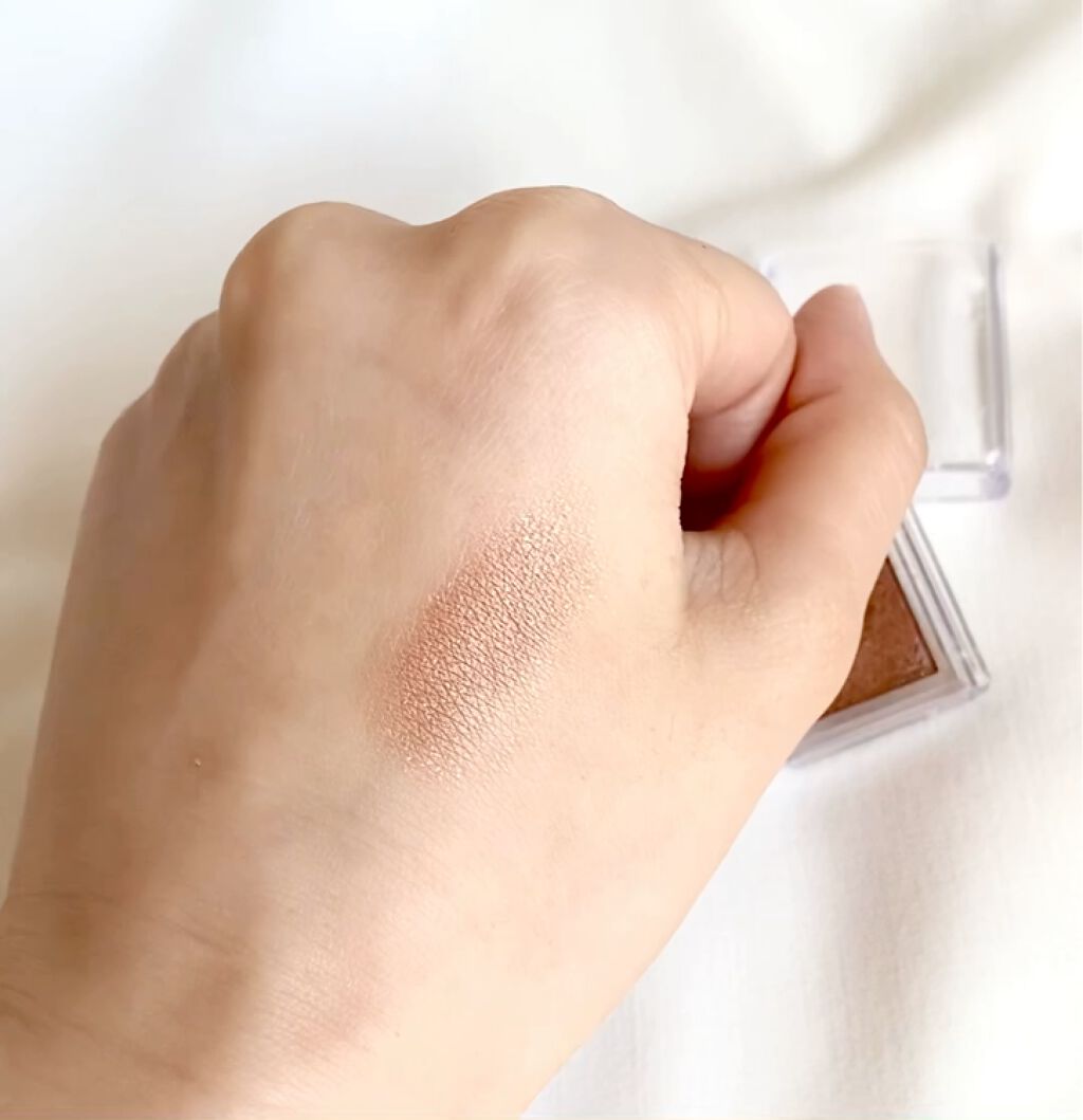 シャドーカスタマイズ BR332 胡桃/MAJOLICA MAJORCA/単色アイシャドウを使ったクチコミ（3枚目）