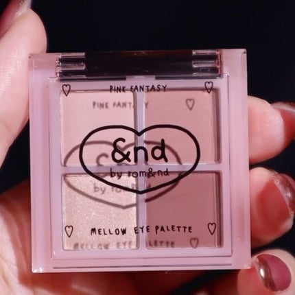 アンドバイロムアンド メロウアイパレット/&nd by rom&nd/アイシャドウパレットを使ったクチコミ(4枚目)