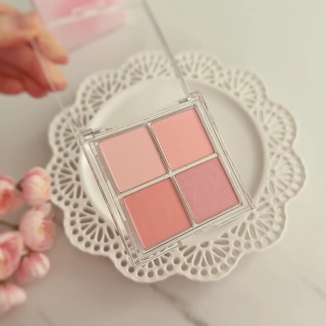 ミックスマッチチークパレット/be aube/パウダーチークを使ったクチコミ（2枚目）