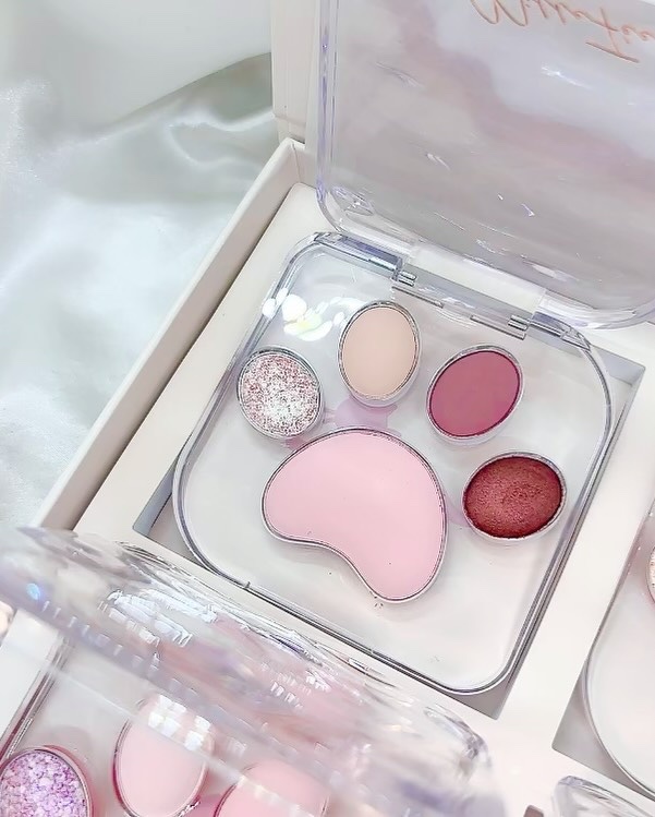 ミャオパウズアイシャドウパレット/MilleFée/アイシャドウパレットを使ったクチコミ（2枚目）