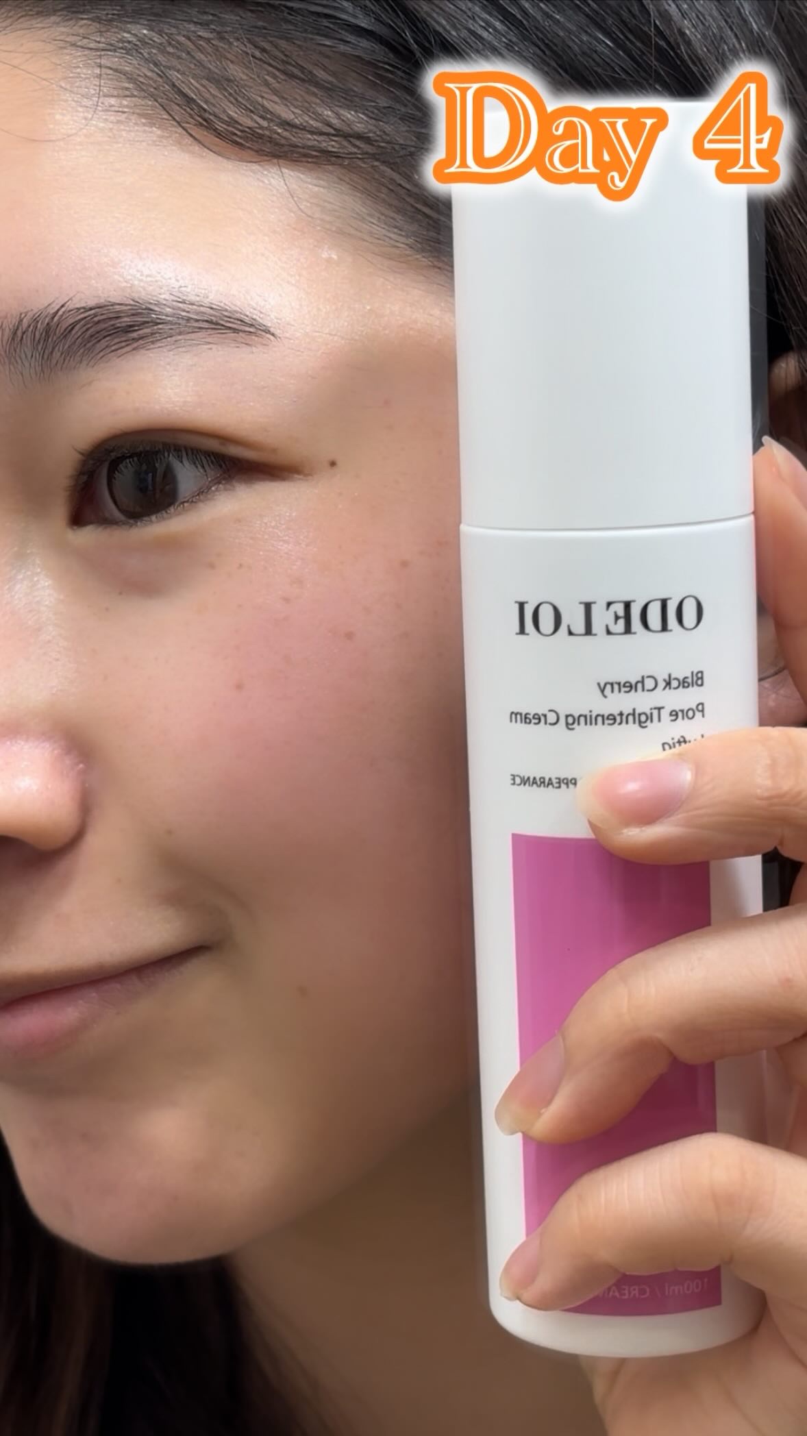 ブラックチェリー 毛穴引き締めクリーム ロフディ/ODELOI/フェイスクリームの人気ショート動画