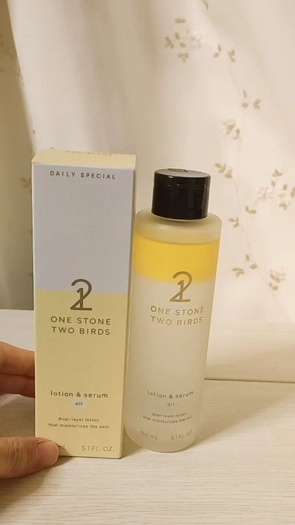 オイルインローション/ONE STONE TWO BIRDS/化粧水の人気ショート動画