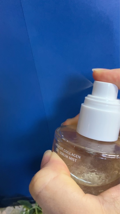 アプリコットコラーゲンジェルセラムミスト/vitkle/美容液を使ったクチコミ（2枚目）