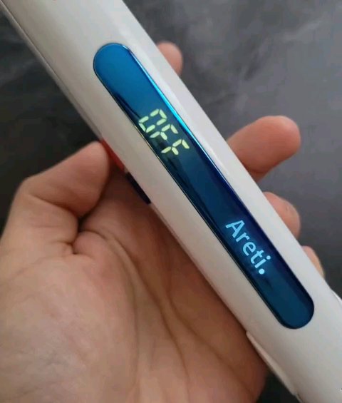 マイナスイオン ストレート カール 両用 ヘアアイロン 20mm Areti./Areti./その他ヘアアイロンの動画クチコミ4つ目