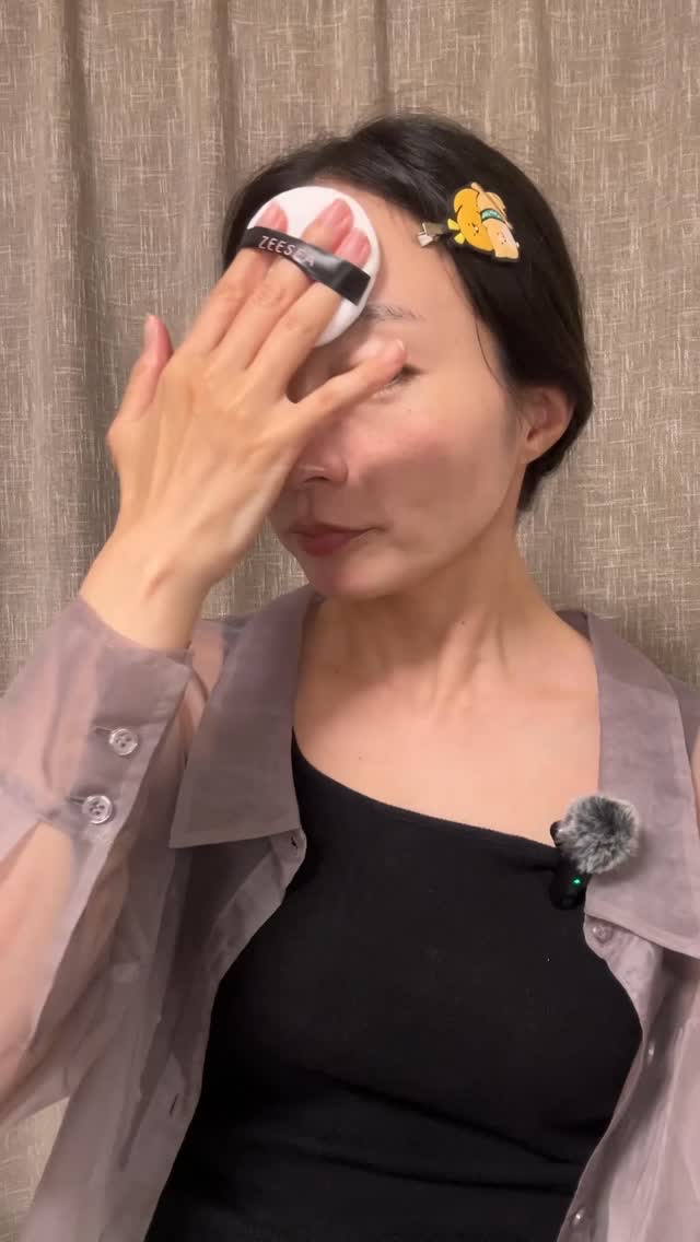 大容量オイルコントロールセッティングパウダー/ZEESEA/ルースパウダーの人気ショート動画