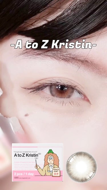 A to Z Kristin/Hapa kristin/カラーコンタクトレンズを使ったクチコミ（1枚目）