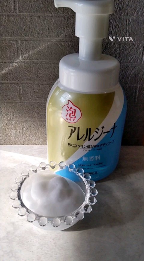 アレルジーナ 抗ヒスタミン成分配合 泡ボディソープ/マックス/ボディソープの動画クチコミ1つ目