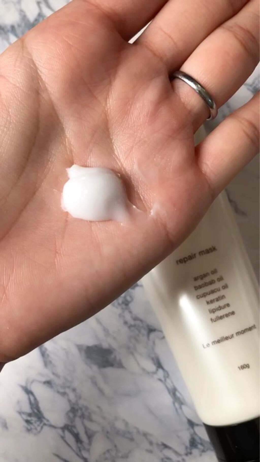 リペア マスク/Le ment/ヘアマスク・ヘアパックを使ったクチコミ（2枚目）