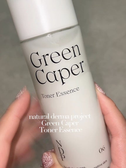 Green Caper Toner Essence/NATURAL DERMA PROJECT/化粧水の人気ショート動画